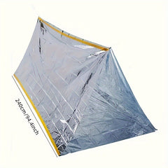 Portable Aluminum Film Tent Emergency Shelter for Outdoor Camping