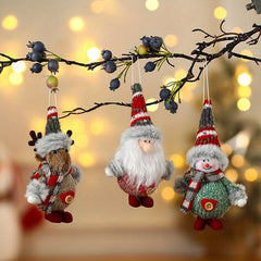 1pc Santa Christmas Ornaments Funny Christmas Tree Decoration