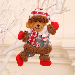 1pc Santa Christmas Ornaments Funny Christmas Tree Decoration