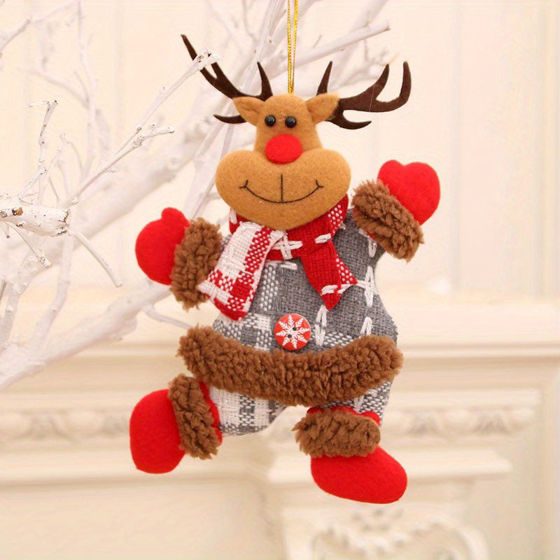 1pc Santa Christmas Ornaments Funny Christmas Tree Decoration