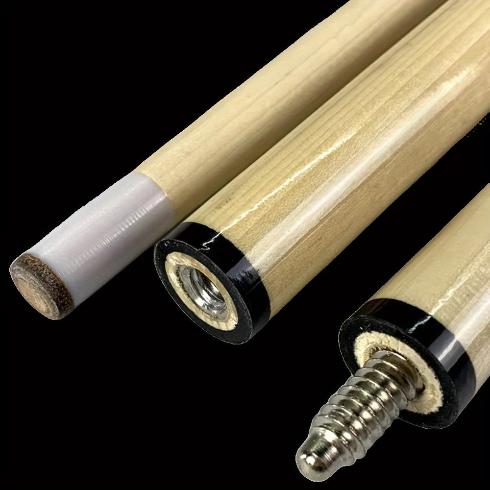 4pcs Hardwood Billiards Cue Stick with Stainless Steel Joint