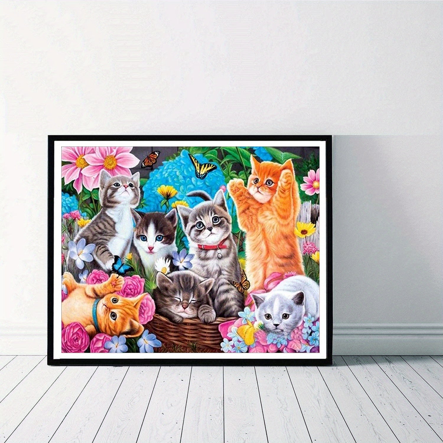 Cats Diamond Painting Kit 5D DIY Diamond Embroidery Set