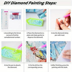 Cats Diamond Painting Kit 5D DIY Diamond Embroidery Set