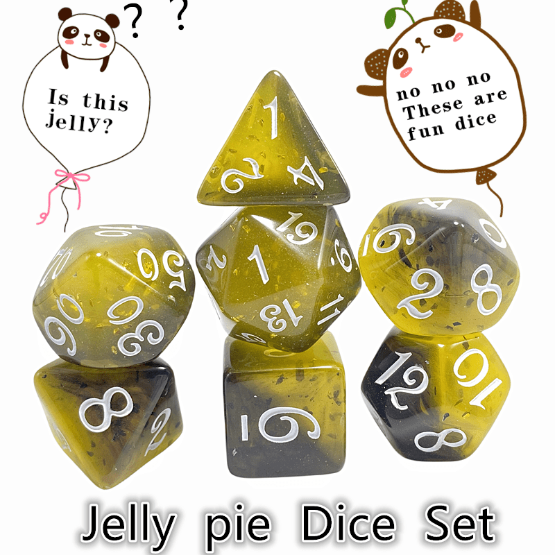 Jelly Pie Dice Set Table Games For Bar And Club Funny Dice Game