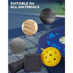 Carbon Fiber Pickleball Racket Cleaner Ball Residue & Scrapes Removal Tool