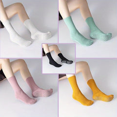 Thermal Yoga Socks Non-Slip Silicone Bottom Indoor Fitness Dance Socks