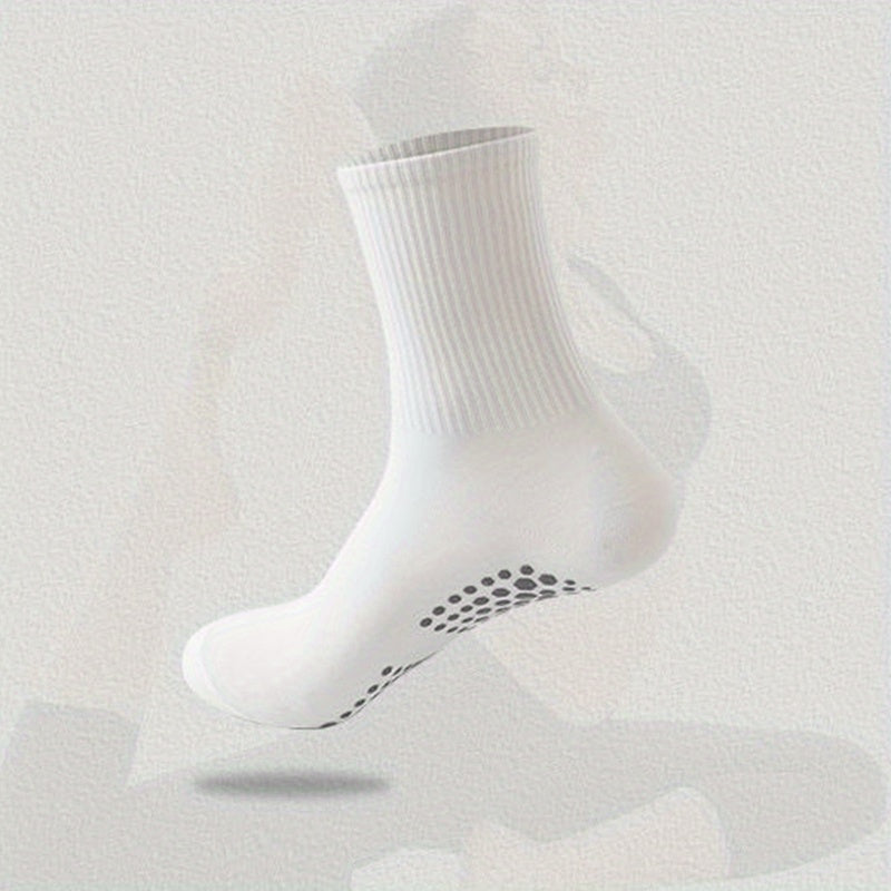 Thermal Yoga Socks Non-Slip Silicone Bottom Indoor Fitness Dance Socks