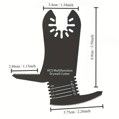 Multitool Blade Saw for Plasterboard Wood Panel Cutting