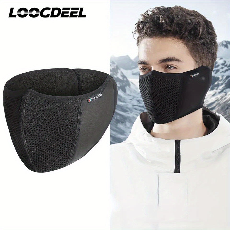 LOOGDEEL Winter Fleece Mask Windproof Cycling Face Mask