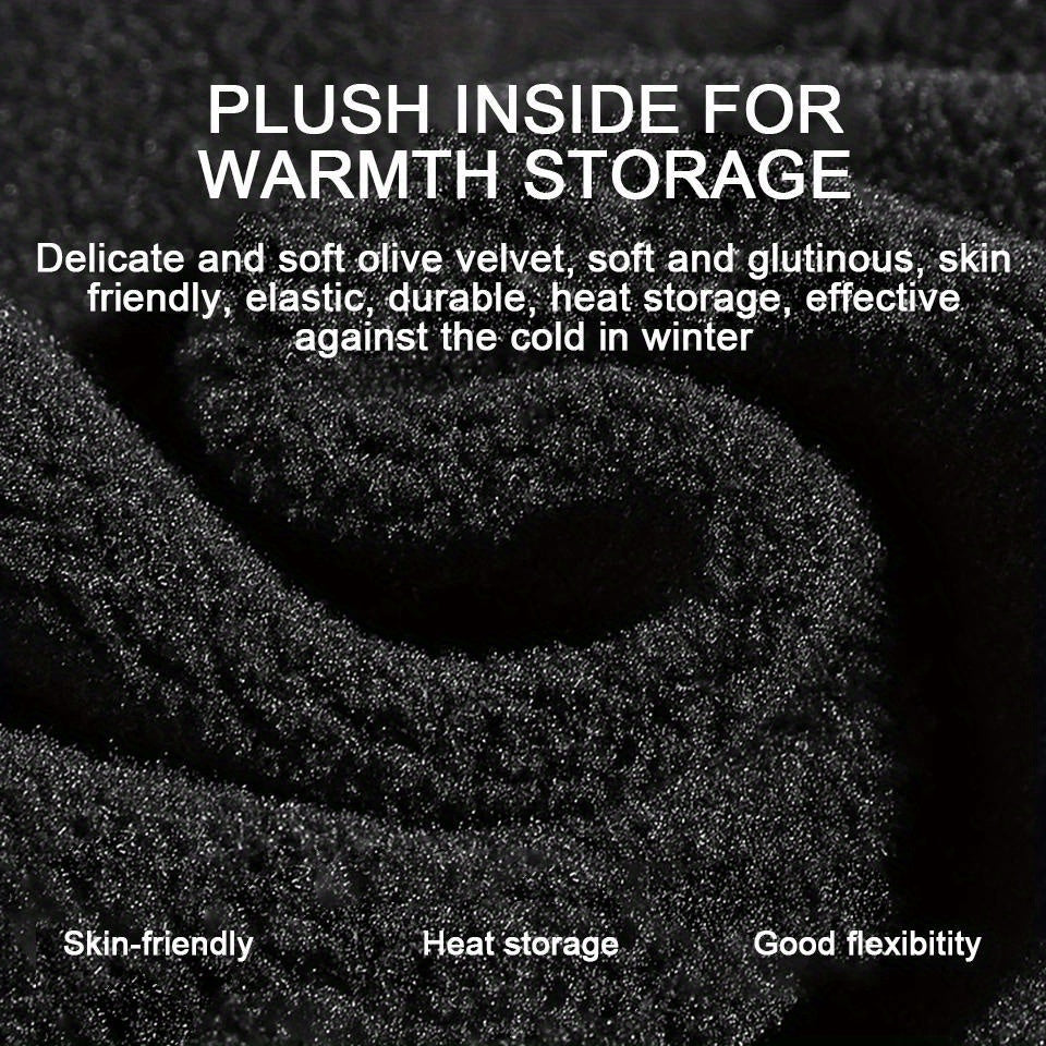 LOOGDEEL Winter Fleece Mask Windproof Cycling Face Mask