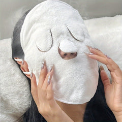 Hot Compress Face Towel Reusable Mask Towel for Skin Care