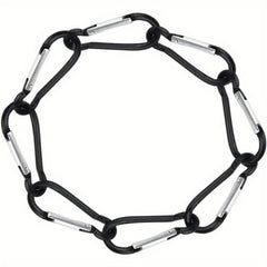 6pcs Aluminum Alloy Carabiner Clips for Hiking Camping Travelling