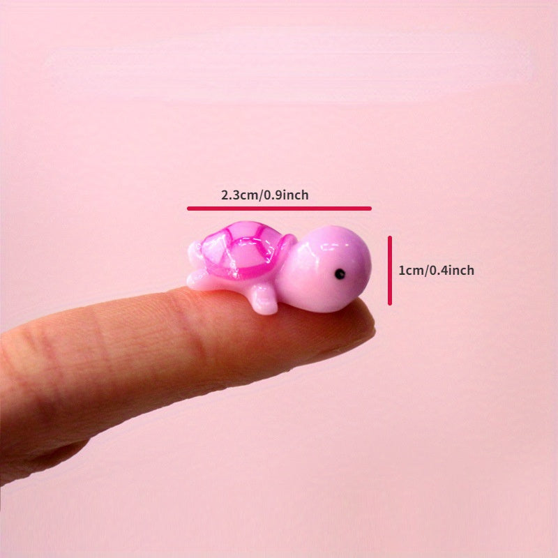 Tiny Turtle Toy Mini Cartoon Simulation Animal Small Turtle Toy
