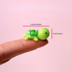 Tiny Turtle Toy Mini Cartoon Simulation Animal Small Turtle Toy
