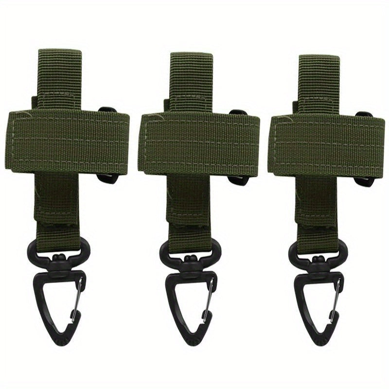 Outdoor Keychain Gear Clip Pouch Belt Holder for Hiking Camping