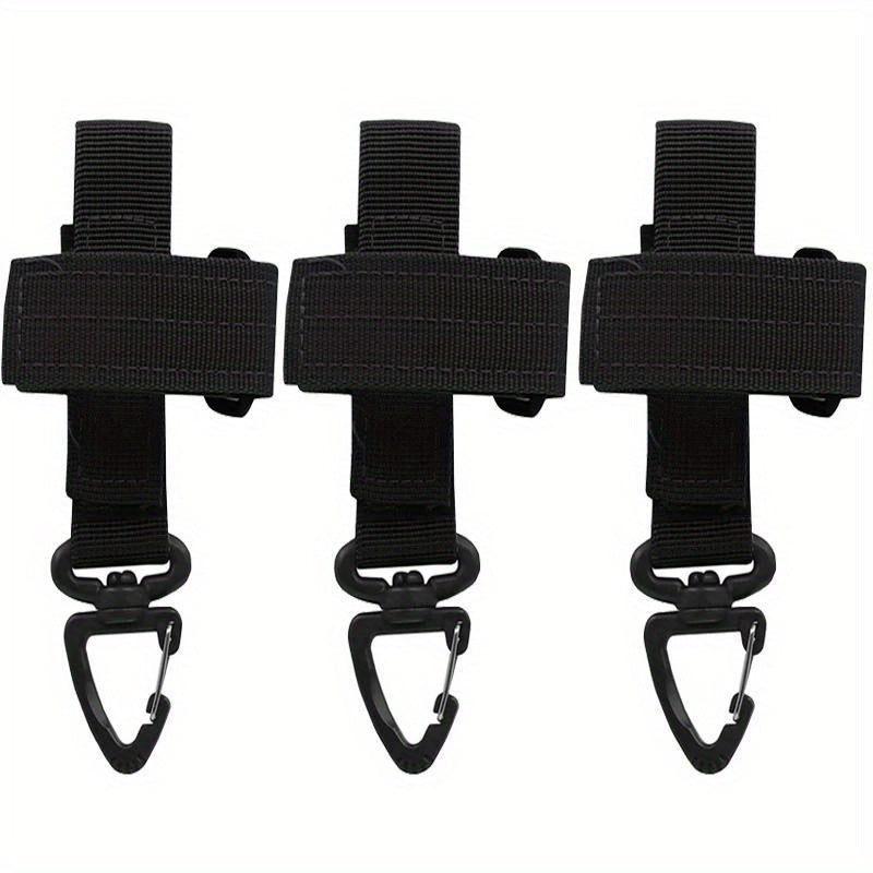 Outdoor Keychain Gear Clip Pouch Belt Holder for Hiking Camping