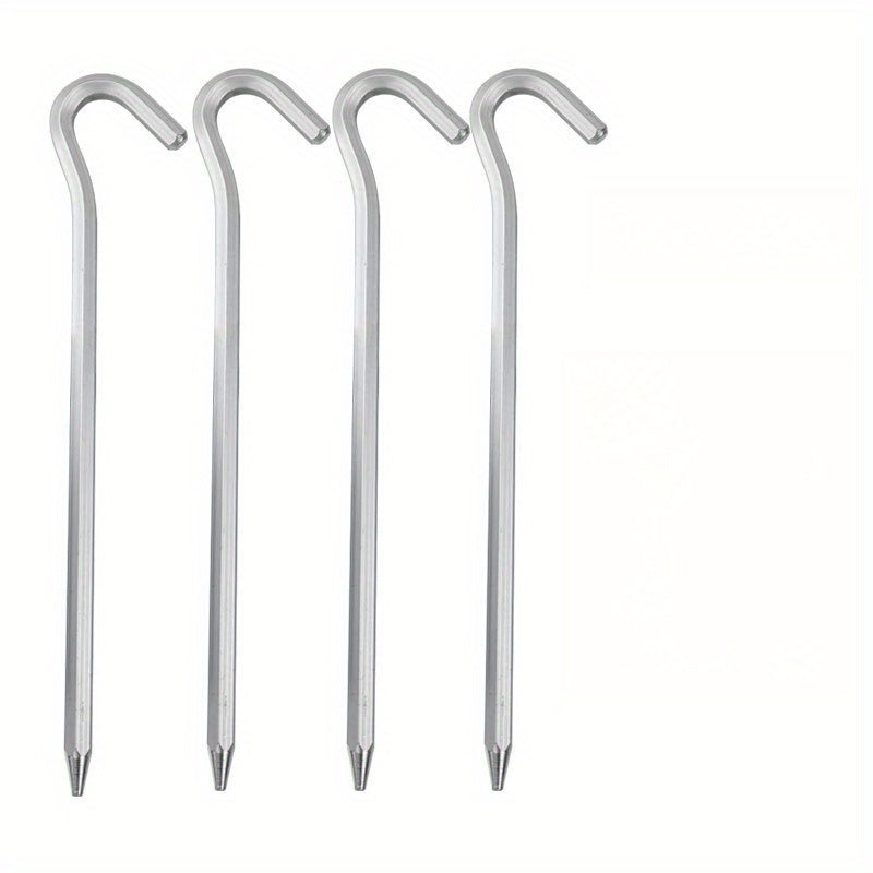 6PCS Camping Tent Ground Nails Hexagonal Tent Stakes