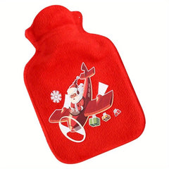 1pc Christmas Winter Hand Warmer Mini Cartoon Hot Water Bottle