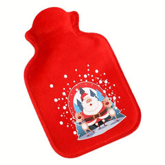 1pc Christmas Winter Hand Warmer Mini Cartoon Hot Water Bottle