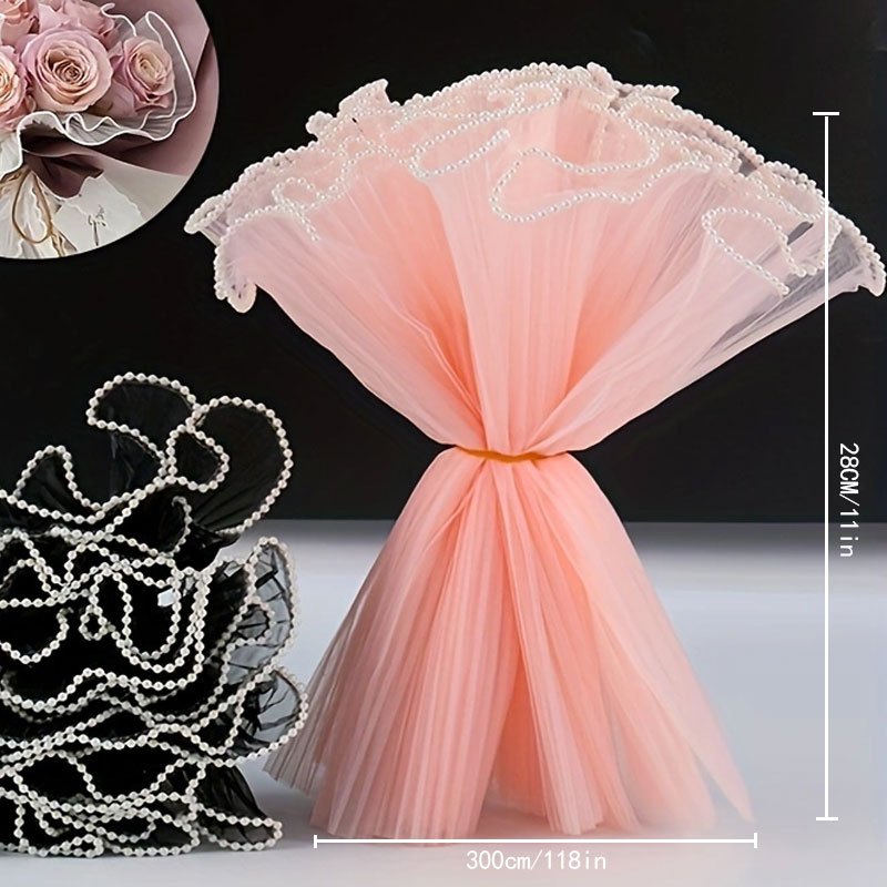 Wave Gauze Net Lace for Flower Packaging Cake Edging