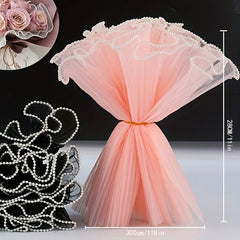 Wave Gauze Net Lace for Flower Packaging Cake Edging