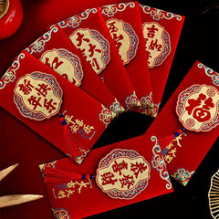 2pcs Dragon Red Envelope Year Frosted High Pressure Package