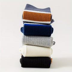 Men's Crew Socks 6 Pairs Winter Sport Sweat Absorption Anti Odor