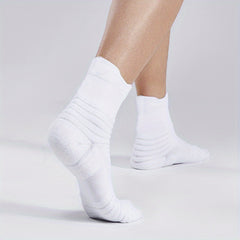 3 Pairs Outdoor Cotton Socks for Running Basketball Thickened Sports Socks