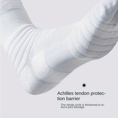 3 Pairs Outdoor Cotton Socks for Running Basketball Thickened Sports Socks