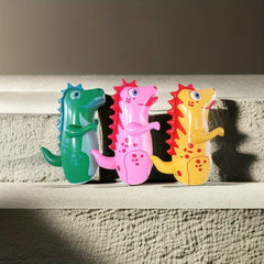 Inflatable Cartoon Dinosaur Wobbly Toy - Family Outdoor Game