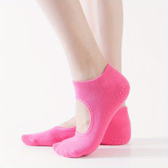 2 Pairs Non-Slip Cushioned Ankle Dance Socks
