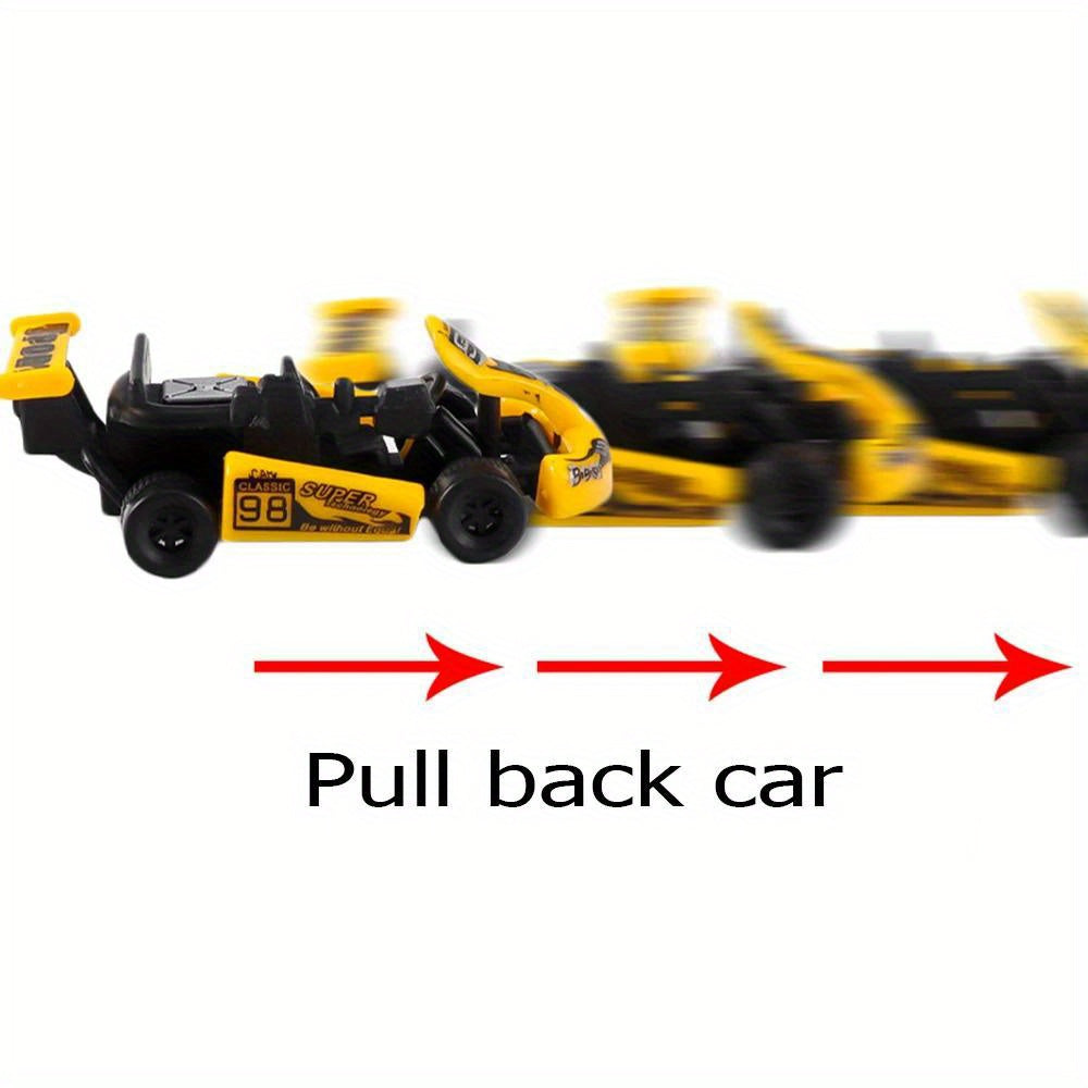 5pcs Birthday Party Favors Toy Car Pull Back Car Carnival Prizes
