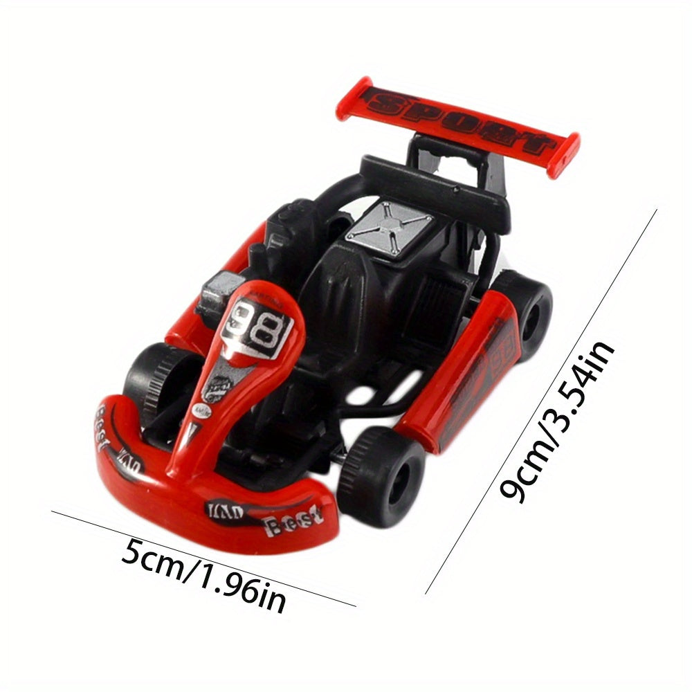 5pcs Birthday Party Favors Toy Car Pull Back Car Carnival Prizes