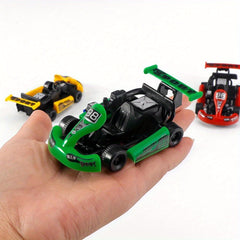 5pcs Birthday Party Favors Toy Car Pull Back Car Carnival Prizes