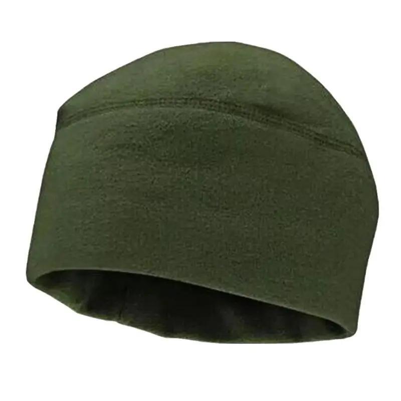Polar Fleece Warm Hat Soft Watch Cap Military Beanie Hat