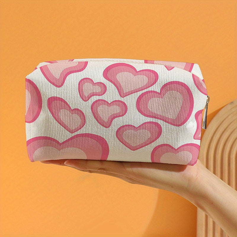 Large Octagonal Cosmetic Bag for Makeup Tools Storage