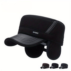 Windproof Winter Hat With Ear Protection - Thickened Sun Hat
