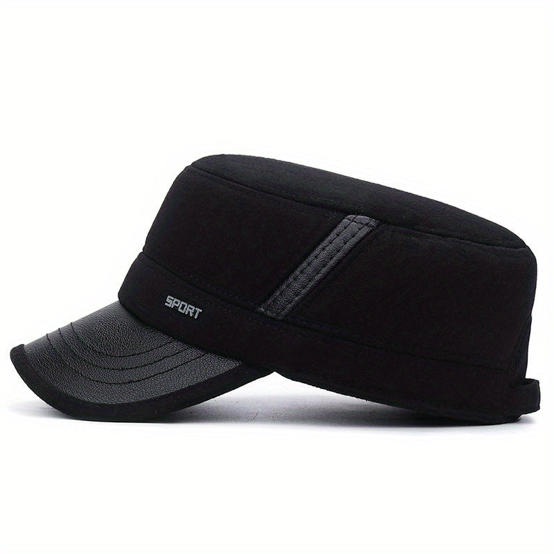Windproof Winter Hat With Ear Protection - Thickened Sun Hat