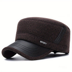 Windproof Winter Hat With Ear Protection - Thickened Sun Hat