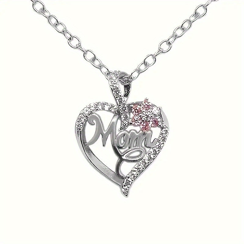 Heart MOM Pendant Necklace for Party Jewelry