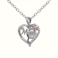 Heart MOM Pendant Necklace for Party Jewelry