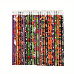 12pcs Halloween Pattern Pencil Writing Pens Halloween Party Favors
