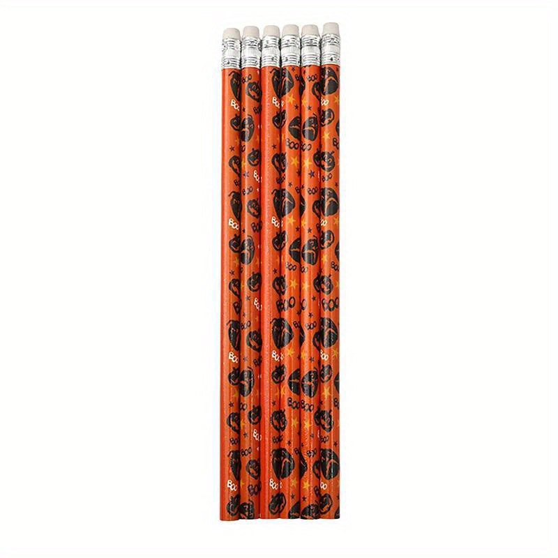 12pcs Halloween Pattern Pencil Writing Pens Halloween Party Favors