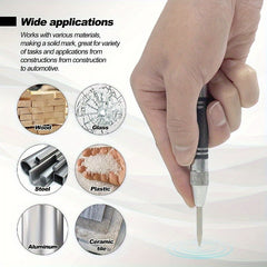 Automatic Center Punch 12 Heavy Duty Steel Spring Center Punch