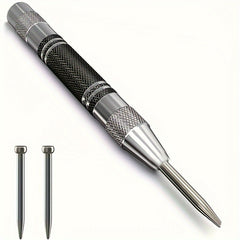 Automatic Center Punch 12 Heavy Duty Steel Spring Center Punch