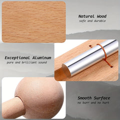 Wooden Musical Chimes for Yoga Meditation