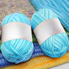 6pcs Gradient Wool Coarse Yarn for Knitting Crochet Crafts