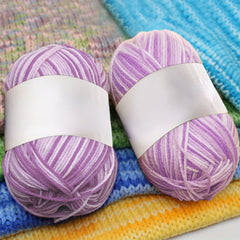 6pcs Gradient Wool Coarse Yarn for Knitting Crochet Crafts