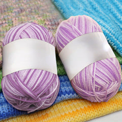 6pcs Gradient Wool Coarse Yarn for Knitting Crochet Crafts