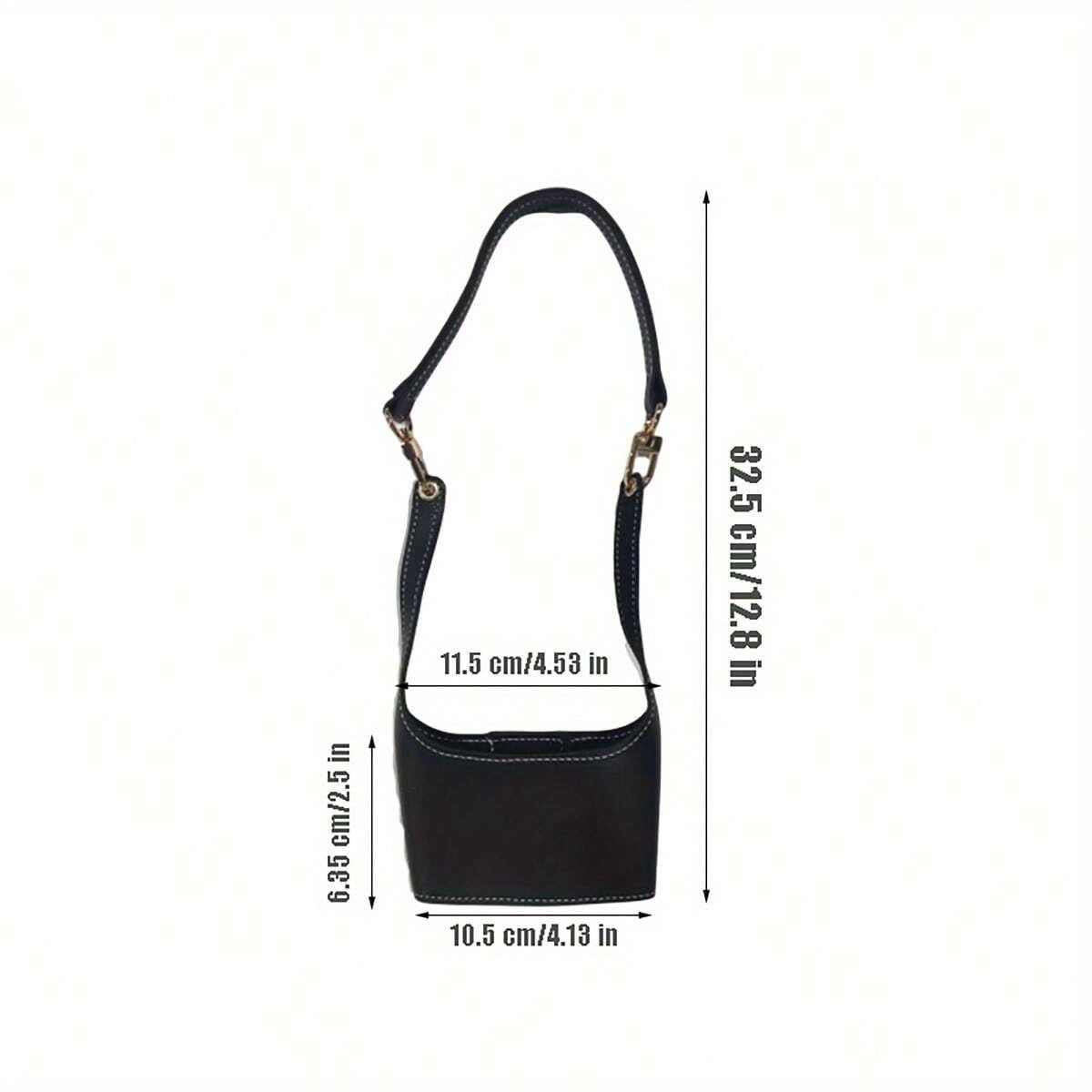 Adjustable PU Leather Coffee Cup Sleeve 500ml 750ml Cup Holder